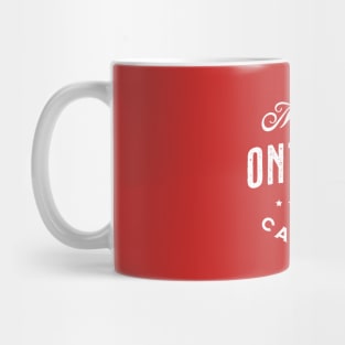 Made In Ontario, Canada - Vintage Logo Red Mug